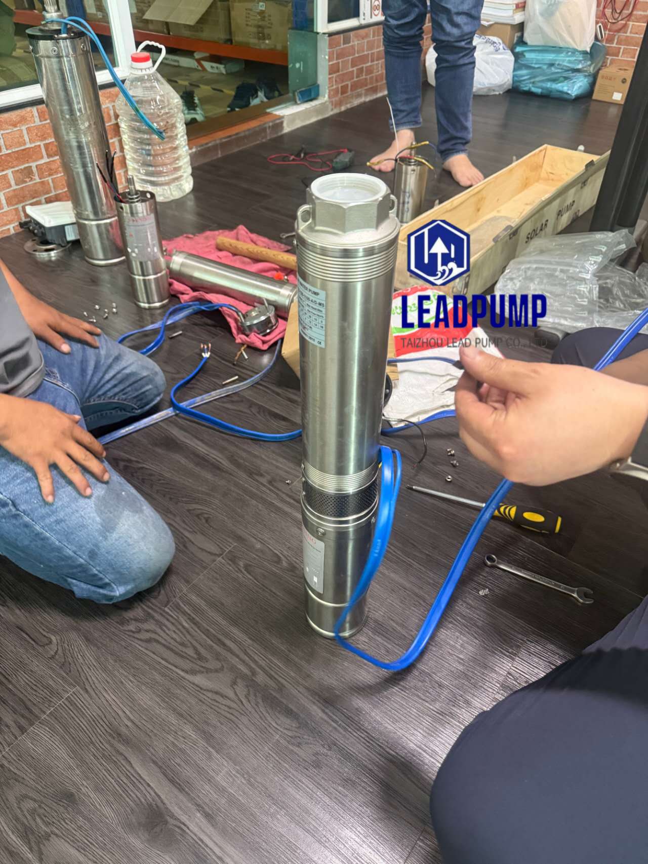 TAIZHOU LEAD PUMP CO., LTD Rushes to Assit Customer in Southeast Asia with Solar Water Pump Problem