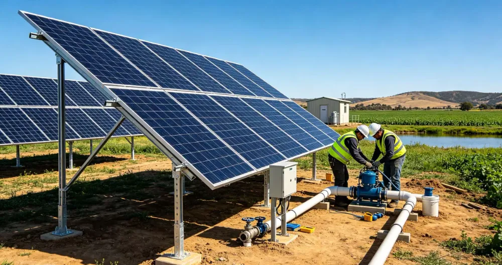 Solar Water Pump Installation